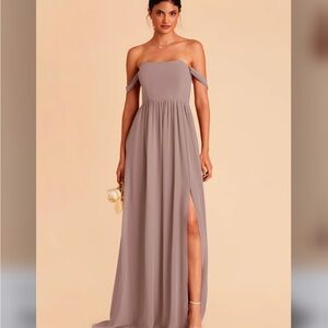 Birdy Grey August Bridesmaids Dress Large in Toffee *rly a medium w/ alterations